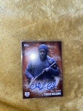 The Walking Dead Trading Card Season 5 : Tyreese Williams 10/99 Autograph