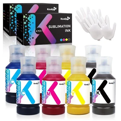 1200ML KOALA Sublimation Ink Compatible with Epson F170 F570 2803 2400 2800 4800 - Image 1 of 4