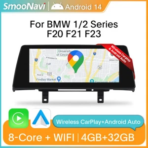 10.25" Autoradio Carplay GPS Navi DAB Android 14 Für BMW 1 Series F20 F21 F23 - Picture 1 of 18