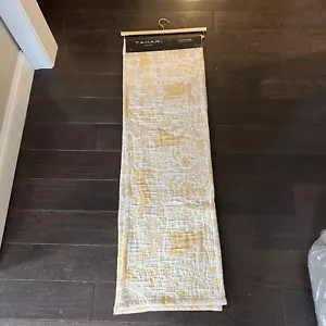TAHARI Easter Spring Bunnies Table Runner Yellow 14” X 90” - Picture 1 of 5