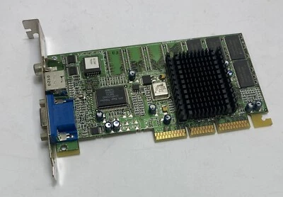 32MB ATi  109-78200-00 Rage Theater 128 VGA AGP Graphics / Video Card - Image 1 of 4