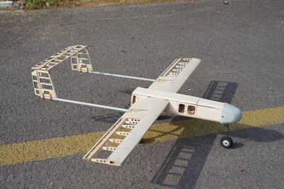 101cm DIY Assemble Viper-7 UAV FPV Wood Plane Airplane Kit Wingspan Model Toy - Image 1 of 4