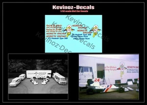Calcomanías escala 1/43 para Hesketh Racing Transporter - Imagen 1 de 3