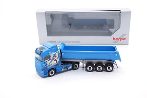 #932318 Herpa Volvo FH Gl. Rundmulden-SZ "BW Transporte / Avengers Truck" - 1:87 - Bild 1 von 2