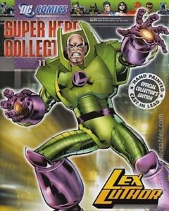 DC Super Heroes Eaglemoss 2009 Diecast Metal Statue #11 Lex Luthor Mag Only