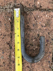 "Gancho vintage de alta resistencia industrial 7"" X 1,75"" decoración" - Imagen 1 de 7