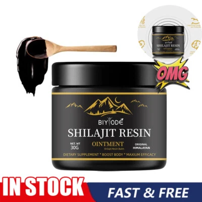 MARKENLOS Pure 100% Himalayan Shilajit,Soft Resin,Organic,Extremely Potent,Fulvic Acid Ne