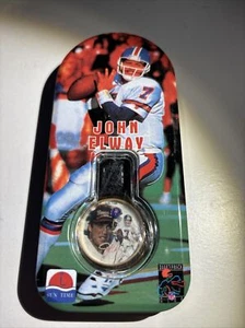 Denver Broncos John Elway Wrist Watch Sun Time 1990 QB Club (RB) - Picture 1 of 2