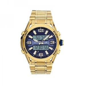 ADORA AN2273 Herren Herrenuhr Edelstahl gold Analog & Digital - Bild 1 von 1