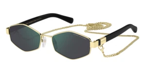 Marc Jacobs 496/S - PEF MT - Occhiali da Sole Donna - Oro/Verde - Foto 1 di 1