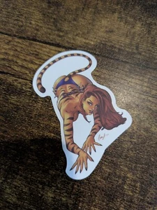 Tigra Actionheld Marvel Comics Sexy Pin-Up Aufkleber Sticker Erwachsene - Bild 1 von 1