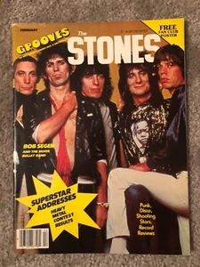 THE ROLLING STONES GROOVES MAGAZINE STONES/SEGER ISSUE Feb 1979 - Picture 1 of 6