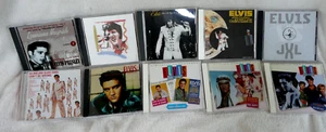 10 Elvis Presley CD Lot Rare Discs! - Picture 1 of 7