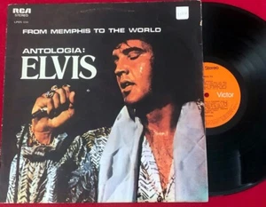 ELVIS PRESLEY - FROM MEMPHIS TO THE WORLD -ANTOLOGIA COMPILATION UNIQUE- URUGUAY - Picture 1 of 6