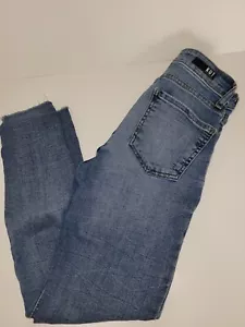 Kut From The Kloth Size 2 Donna High Rise Ankle Skinny Jeans Faded blue Wash - Picture 1 of 10