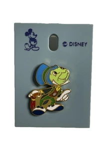 Walt Disney Jiminy Cricket Umbrella Small Badge Pin New 90s Vintage Pinocchio - Foto 1 di 6