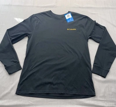 New Columbia Men's Telluride Long Sleeve TShirt Size Medium Loose Tee - Image 1 of 4