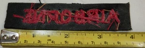 AIRBORNE PARAS CLOTH SHOULDER TITLE PATCH BRITISH PARACHUTE REGIMENT GENUINE - Foto 1 di 1