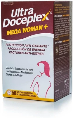 Ultradoceplex Mega Woman+ (50 Tablets) - Antioxidant Protection, Energy - Image 1 of 4
