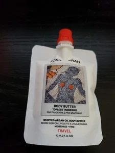 Josie Maran Whipped Argan Oil Body Butter Topless Tangerine 2oz 60ml Travel Size - Picture 1 of 3
