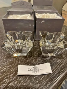 Beautiful Votive Candle Holder Signed Oleg Cassini New in Boxes - Picture 1 of 3