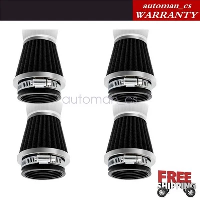 Filtro de aire filtros POD PARA Kawasaki KZ KZ750 KZ1000 KZ1100 GPZ750 ZX900 4x 54MM Foto 1 de 4