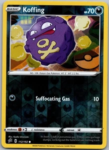 Koffing Reverse Holo SWSH02: Rebel Clash 112/192 NM - Picture 1 of 2
