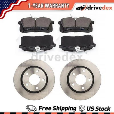 Rotores traseros pastillas de freno de cerámica para Audi A6 Quattro_DV 2000 2001 2002 2003 2004 Foto 1 de 4