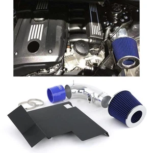 Air Apport Kit Avec Filtre à Air Sport Bleu pour BMW 3er E81 E87 E88/128i 130i - Picture 1 of 7