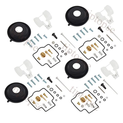 Kit de reparación de reconstrucción de carburador para diafragma flotador de carburador Kawasaki ZX750 Ninja ZX7R Foto 1 de 4
