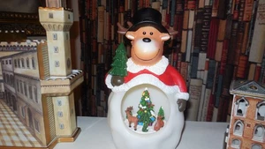 Elambia, QVC, Rentier, mit Karussell, H. 27cm, Echtwachs gebraucht! - Bild 1 von 5