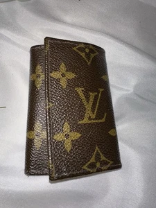 RARO LLAVERO/CARTERA VINTAGE LOUIS VUITTON.  AUTÉNTICO - Imagen 1 de 13