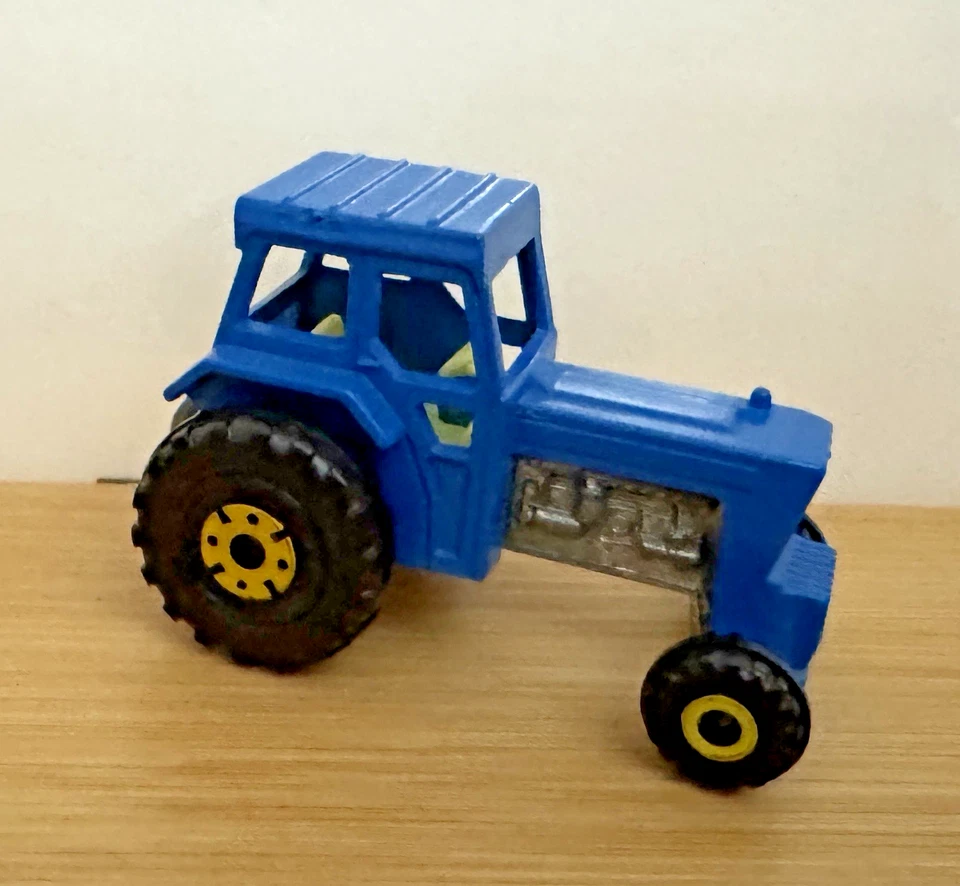 Matchbox Superfast No. Tractor Ford Lesney 46 azul, vintage Foto 1 de 1
