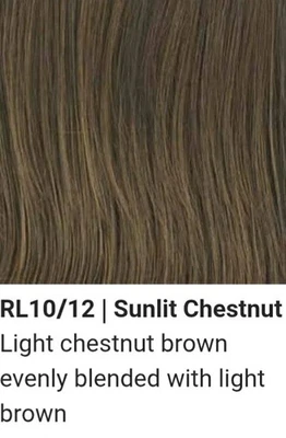EDITOR'S PICK RL10/12 SUNLIT CHESTNUT RAQUEL WELCH, AVE CAP NIB READ DESCRIPTION - Image 1 of 4