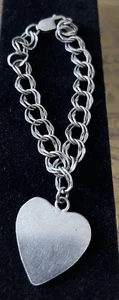 Braccialetto con ciondolo cuore Sterling Charm - Foto 1 di 6