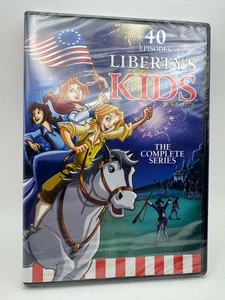LIBERTY'S KIDS The Complete Series DVD (4 Disc Set) 40 Episodes ~ SEALED! - Foto 1 di 2