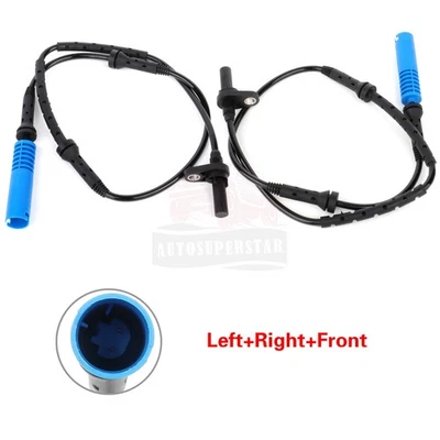 Sensor de velocidad ABS para conductor y pasajero delantero 2 piezas para BMW 745i 2003-2004 Foto 1 de 4