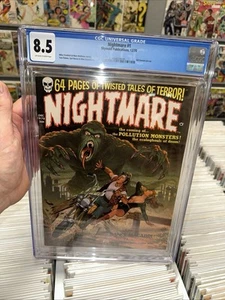 PESADILLA #1 CGC 8,5 PÁGINAS BLANCO Y NEGRO (REVISTA SKYWALD 1970) - Imagen 1 de 3