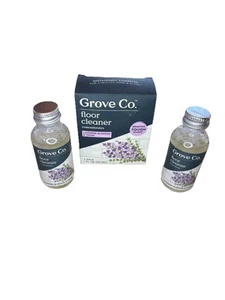 Grove Co Floor Cleaner Concentrates Lavender Blossom & Thyme 1 FL OZ Twin Pack - Picture 1 of 7