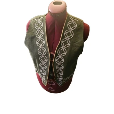 Vintage Liz Sport Vest 100% Linen - Image 1 of 4