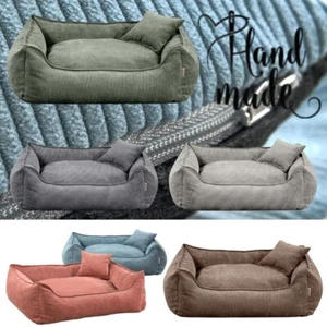 Luxury Washable Dog Bed Warm Pet Sofa Bed Cushion - LUCKY   - XS - XXXL - Picture 1 of 15
