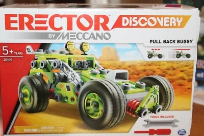Erector Discovery by Meccano Pull Back Buggy New - Image 1 of 2
