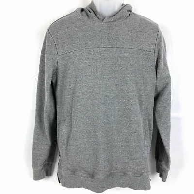 Sudadera PacSun Para Hombre M Gris Sudadera con Capucha con Cremalleras Laterales Puños Acanalados Foto 1 de 4