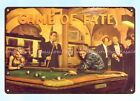 Tin Plaque home decor stores Game of Fate billiard hall metal tin sign Only $18.89 on eBay