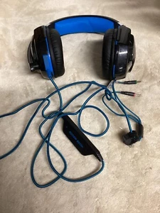 Kotion Each G2000 Hifi Blue Gaming Headset Lightly Used - Picture 1 of 14