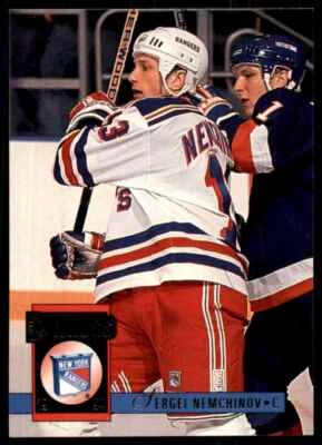 1993-94 Donruss Sergei Nemchinov New York Rangers #214 - Image 1 of 2