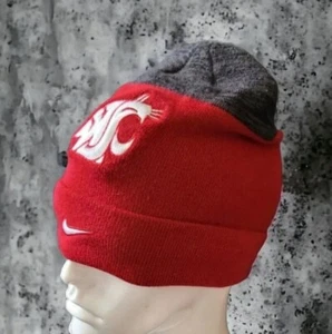 Nike Washington State Cougars WSU Knit hat Cap Football - Picture 1 of 5
