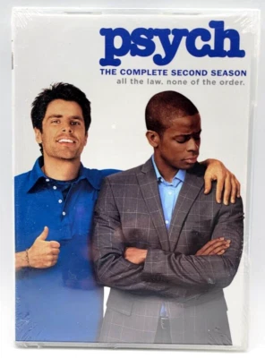 Psych The Complete Second Season DVD 2nd Season Season S1 James Roday Dule Hill - Image 1 of 2