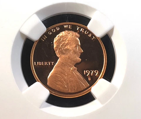 1979 S TYPE 2 1c GEM RED PROOF LINCOLN CENT NGC PF69 RD ULTRA CAMEO Cover