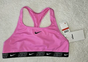 Nike Swim Swim Top Big Girls Size Large Pink Racerback Cut Out - NEW - Picture 1 of 9
